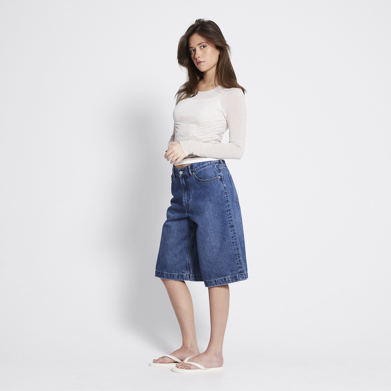 Denim bermuda shorts "Arei"